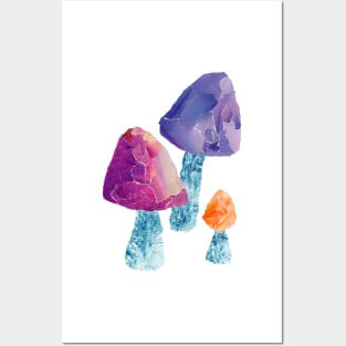 Whimsical Mushroom magic Posters and Art
